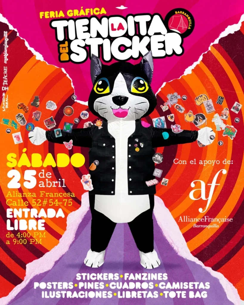 La Tiendita del Sticker 2026: el ritual gráfico que sigue creciendo en Barranquilla